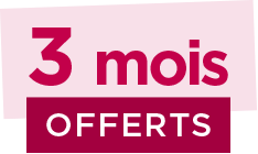 3 mois offerts