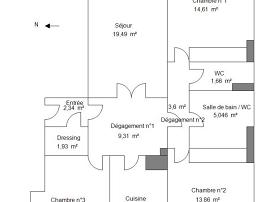 Appartement - 93 m² - Nice