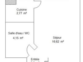 Studio - 27 m² - Nice